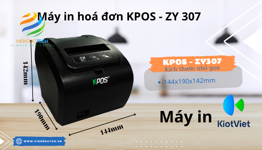 máy in hóa đơn Kpos Zy307